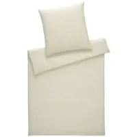 Elegante Bettwäsche Lilly in buttergelb | Gr.: 200x200 (2x 80x80 cm)