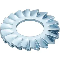 Industrial Quality Supplies Fächerscheiben DIN 6798 A 4 A 3,2 (2000 Stück)