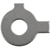 Industrial Quality Supplies DIN 463 Flache Scheibe Stahl 31mm galvanisch verzinkt mit 2 Lappen 50 Stk