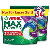Ariel MaxPower Pods Color Waschmittelpods 54 WL