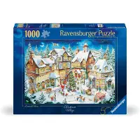 Ravensburger Erwachsenenpuzzle 1000 Teile - Weihnachtsdorf