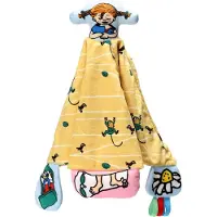 Pippi Kinderboeken Langstrumpf Kuscheldecke - weiche Babydecke
