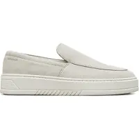 Hinson Miller Slipper-Schuhe für Herren, beige, aus Wildleder