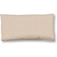 Hip Kissenbezüge "Nishell" Baumwolle, Mako-Satin, 40x80, 1 Stück, Reißverschluss, Sand