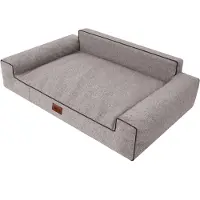 TexCorp Hundebett "Glamour" - XXL 116×78 cm - & komfortabel | Hundebett, Hundekissen, Haustierbett, Hundekorb | Doggy
