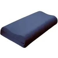 TRAUMSCHLAF Universal Bezug für Nackenstützkissen L-XL, Höhe 11-14 cm | marine - blau