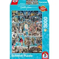Schmidt Spiele Hollywood Xxl - 3000 Teile Puzzle; 59347