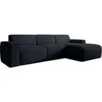 AX Living Couch Sofa L Form Didim mini Dunkelgrau 310 cm breit, stilvoll R