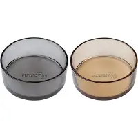 District 70 DAWN Glas-Futternapf - Hund - Champagne - M
