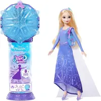 Mattel Disney Frozen Disney Die Eiskönigin Jewel Reveal Eisläuferin Elsa Modepuppe mit 8 Überraschungen wie Juwelenbox und Zubehörteilen, Modepuppe, Weiblich, 3 Jahr(e), Junge/Mädchen, 317,5 mm, Mehrfarbig