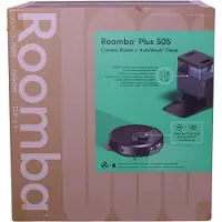 iRobot 505 Combo Plus, Beutellos, Schwarz, Rund, Staubbeutel, Ladend, Purification, EPA
