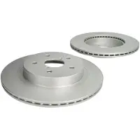 Delphi Bremsscheiben BG5014C hinten, belüftet, voll, 2 Stück