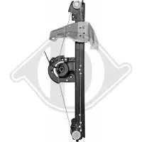 Diederichs 4080120 Elektrischer Fensterheber Vorne Rechts für TOYOTA AYGO (WNB1, KGB1) für CITROËN C1 (PM, PN) passend für PEUGEOT 107 Schrägheck