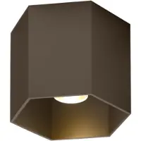 Wever & Ducre LED-Downlight HEXO CEILING SURF 1.0 DALI 2700K Q bronze 2700K 186559Q3 5404037315284