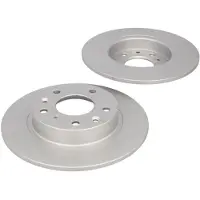 Delphi Bremsscheiben BG5101C hinten, voll, 2 Stück