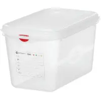 Hendi Gn 1/4 Behälter Polypropylen Transparent