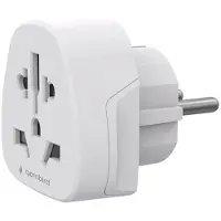 Cablexpert Charger Adapteris World to EU 15A