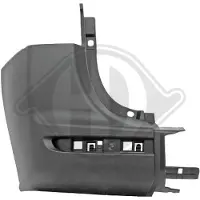 Diederichs Stoßfänger 1664057 hinten links für Mercedes