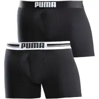 Puma Boxershorts "MEN EVERYDAY PLACED LOGO BOXERS 2P" mit Logo Webbund