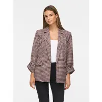 Vila Kurzblazer "VINICE 3/4 LOOSE BLAZER - NOOS" Materialmix