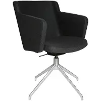 Topstar Besuchersessel SFH 1.0 anthrazit edelstahl, Optik matt Stoff 58,0 x 66,0 x 87,0 - 90,0 cm, 1 St.