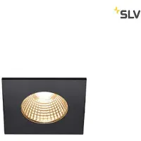 SLV 1002101 PATTA-I LED Outdoor Deckeneinbauleuchte eckig DL IP65 schwarz 1800-3000K