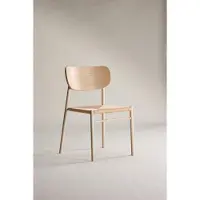 Ebuy24 Esszimmerstuhl Polly Wei§ lasiert