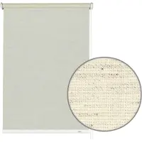 Gardinia Seitenzugrollo "Uni-Rollo" Gr. 12, beige (naturfarben), B:202cm H:180cm, Polyester, Rollos, Seitenzugrollo, 1 Stück, im Fixmaß