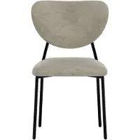 Ebuy24 Esszimmerstuhl Butterfly Beige