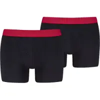 Levi's Levis Boxershorts "LEVIS MEN TWILL WB BOXER BRIEF 2P" ohne Eingriff, Stretchbund