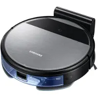 Samsung VR5000RM Saug- und Wischroboter, Beutellos, Schwarz, Edelstahl, Rund, 77 dB, 0,2 l, 320 mm/sek