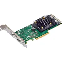 Broadcom 9500 series 16i Tri-Mode - Hostbus-Adapter - 16 Sender/Kanal - SATA 6Gb/s / SAS 12Gb/s / PCIe 4.0 (NVMe) - PCIe 4.0 x8