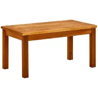 vidaXL Möbel Garten-Couchtisch 70x40x36 cm Massivholz Akazie - Gartentische &26997