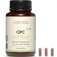 Sovita beauty sovita OPC Kapseln - 350 mg aus hochwertigem Traubenkernextrakt vegan 120 St