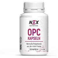 NEX Nutrition NEX OPC Kapseln - 350 mg aus hochwertigem Traubenkernextrakt vegan 120 St