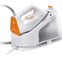 Braun CareStyle 1 Pro Dampfbügelstation Weiß – 2200W, 5,5 Bar, DoubleSteam, FreeGlide 3D, 1,7 L Tank, 50% weniger Bügelzeit