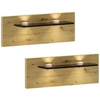 Linea Natura Nachtkonsolen-Paneele (Paar) CARDIFF - B/H/T ca. 40.00x20.00x14.00