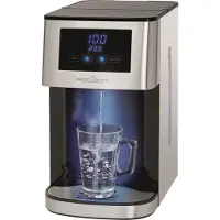 ProfiCook Heißwasserspender PC-HWS 1145 , Edelstahlgehäuse, heißes Wasser in ca. 3 Sekunden, LED-Display mit Sensor Touch-Bedienung, 2600 Watt
