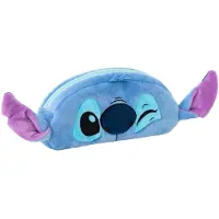 Grupo Erik Disney, Federmäppchen Plüsch Stitch Polyester weich strapazierfähig, Himmelblau