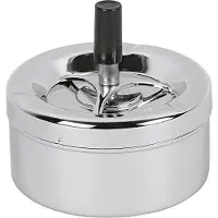B2X Druckaschenbecher Ø11cm chrom