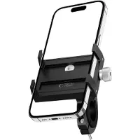 TechProtection V4 phone holder for bicycle handlebars - black