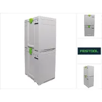 Festool Systainer Set 2x SYS3 M 437 ( 2x 204845 ) 43,1 Liter 396x296x437mm Werkzeugkoffer koppelbar