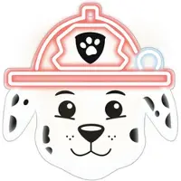 Forever Paw Patrol Plexiglas LED-Anhänger Leuchtreklame - Marshall OW-130646