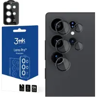 3MK SzkÅo na obiektyw aparatu Lens Protection Pro Black do Samsung Galaxy S25 Ultra