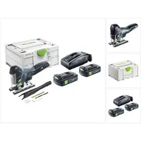 Festool CARVEX PSC 420-Basic Akku Pendelstichsäge 18 V 120 mm Brushless + 2x Akku 3,0 Ah + Ladegerät + Systainer