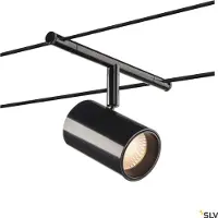 SLV 1002694 NOBLO SPOT, Seilleuchte für Niedervolt-Seilsystem 2700 K schwarz