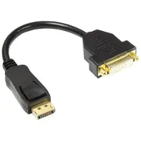 GOOD CONNECTIONS Adapter DisplayPort 1.2 an DVI-I 24+5 Buchse 20cm