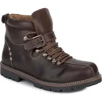 Stockerpoint Trachtenschuhe Tiago dunkelbraun gespeckt 43