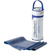 Thera-band TheraBand Übungsband in RV-Tasche 2,50 m, extra stark, blau, inkl. Anleitung