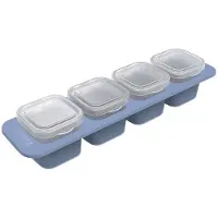 Rotho Mini Diepvriesdoosjes 4x0.05L Horizon Blauw/Transparant